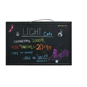 LED FE63RU17 형광 블랙보드 네온칠판 카페 홍보메뉴판