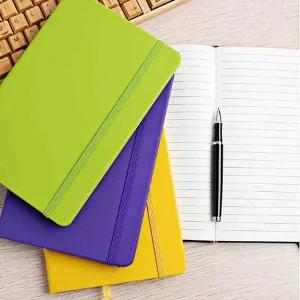 하드커버 UH65IH02 밴드노트 수첩 14cm 줄노트 제본