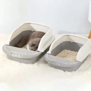 오픈형 고양이 화장실 편리한 배변통 편리한배변판 자동배변기