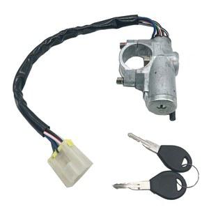 1986-1994 닛산 픽업(D21), 1987-1995 패스파인더 - US-231/48700-01G25/48700-01G26과 호환되는 키 2개와 와이어가 있는 골든 셀렉션 점화 스티어링 스위치 잠금 및 실린더 텀블러