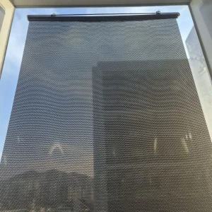 무타공 흡착 블라인드 빨판 햇빛가리개 블라인드 롤스크린 부착형