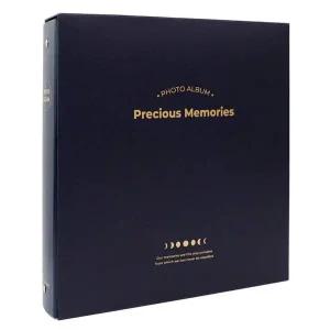 점착앨범 XD29TO41 4R 접착앨범 40매 블루 앨범 포토앨범 성장앨범