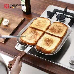 스텐 그리들팬 사각 후라이팬 토스트 스테이크팬 불판