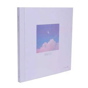 닝글로리 HO58SH53 슬림접착앨범 13매 퍼플