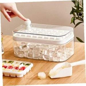 원터치 얼음틀 아이스트레이 푸시형 얼음통 주방용품