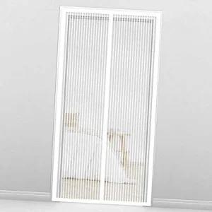 화이트 사각 모기장 방문모기장 현관방충망 출입구모기장 현관출입구모기장