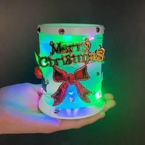 (색상 1인용)미술 유치원 초등학교 만들기 DIY 겨울방학 어린이집 키트 크리스마스 연필꽂이