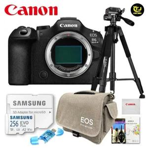 캐논 정품 EOS R6 Mark III BODY/프리미엄 삼각대 패키지 7종세트/256G+전용가방+삼각대+카드리더기+청소도구+극세사융+액정보호필름/TJ