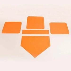 야구 홈플레이트 휴대용 베이스 세트 경기용 베이스캠프 키트