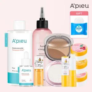 [10%+T5%]어퓨 브랜드위크 Up to 1+1 헤어식초/워터락/블러셔/마데카테트라좀/선크림 외