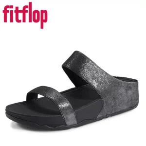 [핏플랍]여성용 루루쉬머 스웨이드 슬라이드 샌들 506_001