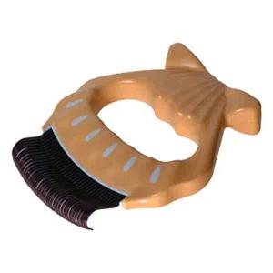 [친절한도그씨]케어펫 사랑빗 E1 브라운 그루밍빗 죽은털제거 디쉐딩