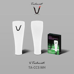 [테크니스트] 배드민턴 종아리 보호대 화이트 TA-CCS-WH