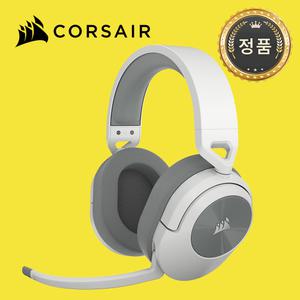 [국내정품] 커세어 HS55 무선 블루투스 게이밍헤드셋 화이트