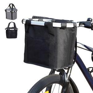 장바구니 핸들바 걸이식 바스켓 바구니 접이식 자전거