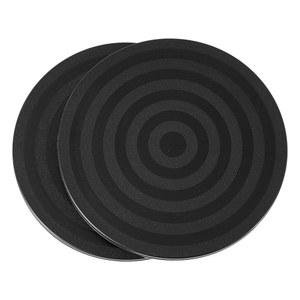 2개(8인치) 헤비 듀티 회전식 스탠드 - 모델 베이스/회전식 플랜트/크래프트 모니터/TV/모니터/냄비형 플랜트용 스틸 볼 베어링이 장착된 레이지 수잔(360 회전)