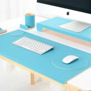 아리아라 가죽 VIP 마우스패드 컵받침 세트