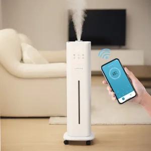 쿠잉 타워형 복합식가습기 HDT-S10W 가열식 신생아 미니 대용량 초음파