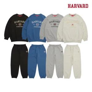 [롯데백화점]하버드 헤리티지 라운드 맨투맨 셋업 B5F008