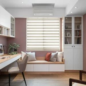 롤스크린 거실 베란다 사무실 안방 아파트 제작 맞춤 그라데이션 창문 블라