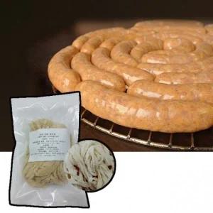 신선한 산 돈장 수제소시지 케이싱 X 2개입