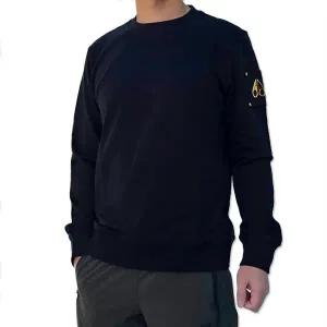 [무스너클][명품] 무스너클 엔모어 골드와펜 남성 맨투맨 블랙 M31MS627G 292