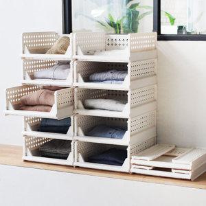 [ I + I ] 국내산 수납함 슬라이딩 리빙박스 옷장정리