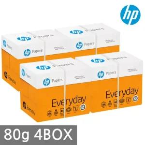 HP A4 복사용지 80g 2500매 4BOX