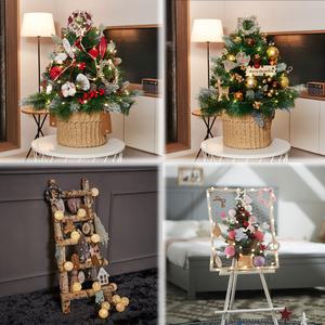 크리스마스트리 이젤 캔버스트리 벽트리 트리풀세트