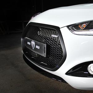 엠엔에스 M&S 벨로스터 터보 그릴 무광블랙 ABS