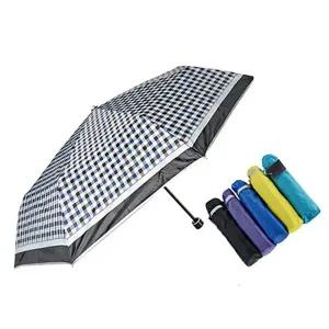[보리보리/실내화뱅크]3단 실버 수동우산/수동우산/3단우산/패션우산/우산/접이식우산/단우산