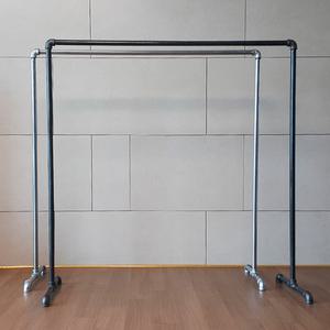 이믹스 튼튼한 파이프행거DYI 1단 옷가게 옷걸이