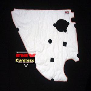 {카드레스}다이샵 뉴모닝(모닝공용제품) 뒷문짝(좌 우 1세트) 소음감소매트