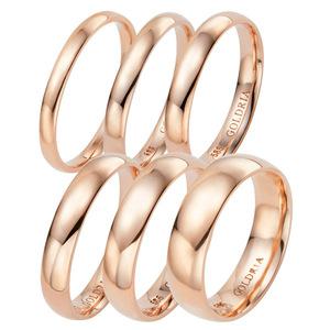 [골드리아] 14k/18k 라운드 반지 6종/399000원~/엥게이지/여성금반지/우정반지/단체반지/심플링