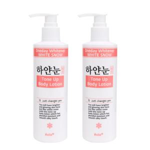 넬라 하얀눈 톤업 바디로션 250ml, 2개 /화이트닝바디로션 색소침착