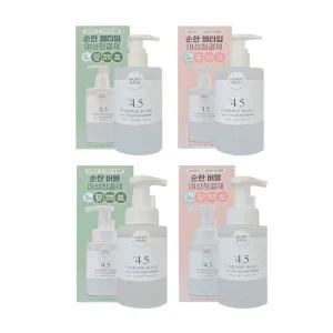 해피바스 PH4.5 약산성 젤/버블 여성청결제 300ml 쑥/로즈/4종중 선택