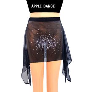 국산 망사 시스루 댄스스커트 댄스치마 에어로빅복 댄스복 에어로빅복 스포츠 라인 댄스복 공연복 행사복