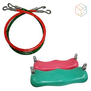그네세트B - 놀이터 부품,그네안장1EA+ 줄1조(2EA),놀이터자재 세트구성