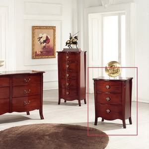 [퍼니프랑] 수입 유럽형 빈티지 엔틱가구 TR 19 블란 엔틱 컬러 3단 수납 서랍장