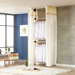 브릭스 고정식 커튼2단행거(38mm)