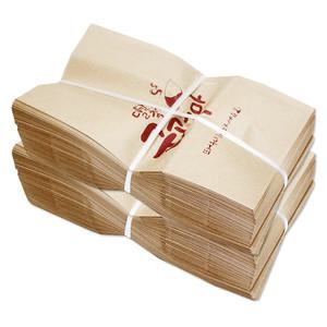 군고구마봉투(중) 200장-포장봉투 크라프트지 w형