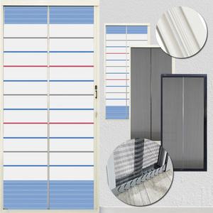 현관 자동 롤 방충망 / 모기장 문발 현관문방충망 제작