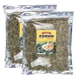 손질알파파 500g*2개 알파파 건초 토끼사료 기니피그먹이