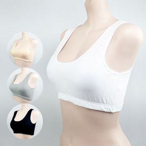 국산 순면 브라탑 스포츠 브라 런닝 (L- 3XL) 빅사이즈