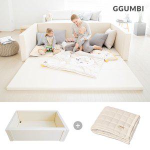 [꿈비] 트윈스타 클린범퍼침대 슈퍼특대형 2종세트(범퍼+순면패드)