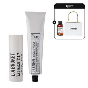 갤러리아 립밤 ＆ 핸드크림70ML 세트 + 디럭스 1종 + 쇼핑백