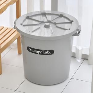 스토리지랩 만능용기 35리터 밀폐 쓰레기통 플라스틱통