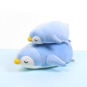 [핫트랙스]모찌모찌 꿀잠쿠션인형 펭귄(라이트블루) 중 동물인형