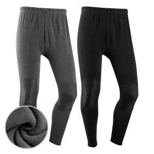 제이케이 남성 방한 빅사이즈 겨울 융기모 무릎패치 양모 타이즈