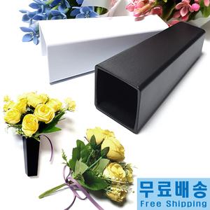 벽장식 에칭꽃병+조화세트 장미/ 꽃다발 납골당리스 벽장식 인테리어 화병 추모공원 성묘꽃 화환